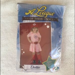 NWT A League of Their Own Costume, 4T
